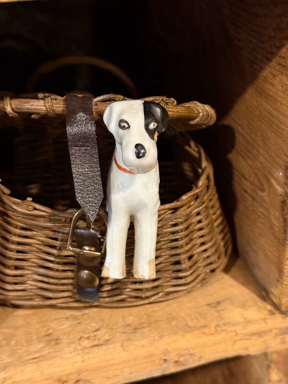 Vintage Japan Ceramic Jack Russell Dog Figurine